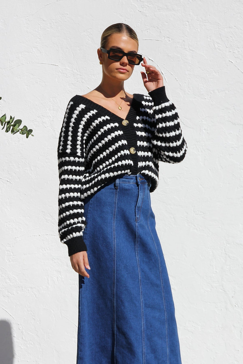 Gonna Midi Denim - Stile Classico Raffinato