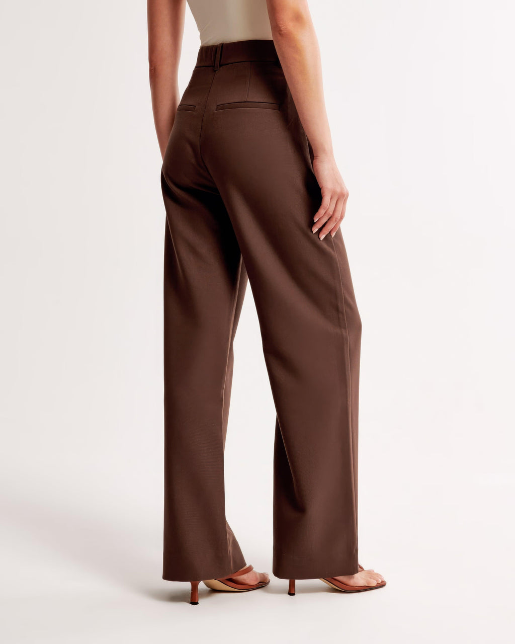Zara | High Waist Pleated Leg Trousers with Tailored Fit - Image 24