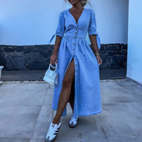 Abito Maxi con Dettagli Eleganti