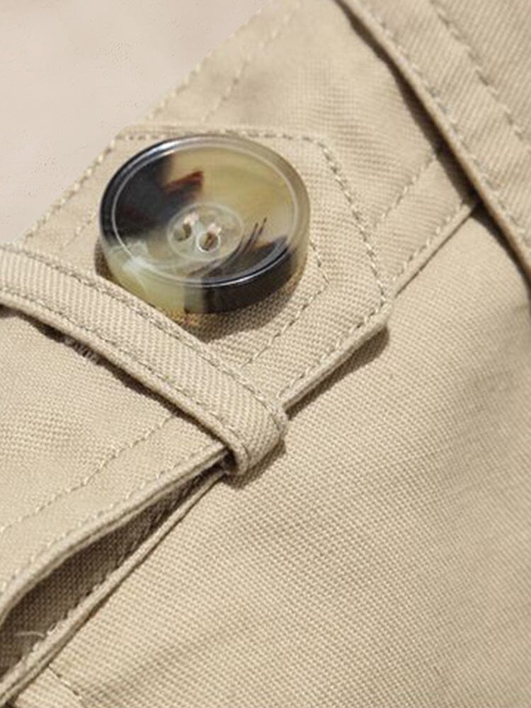 Classic Leisure Trench Coat Coat coofandy 