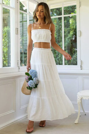 Completo Top e Gonna Maxi Estiva