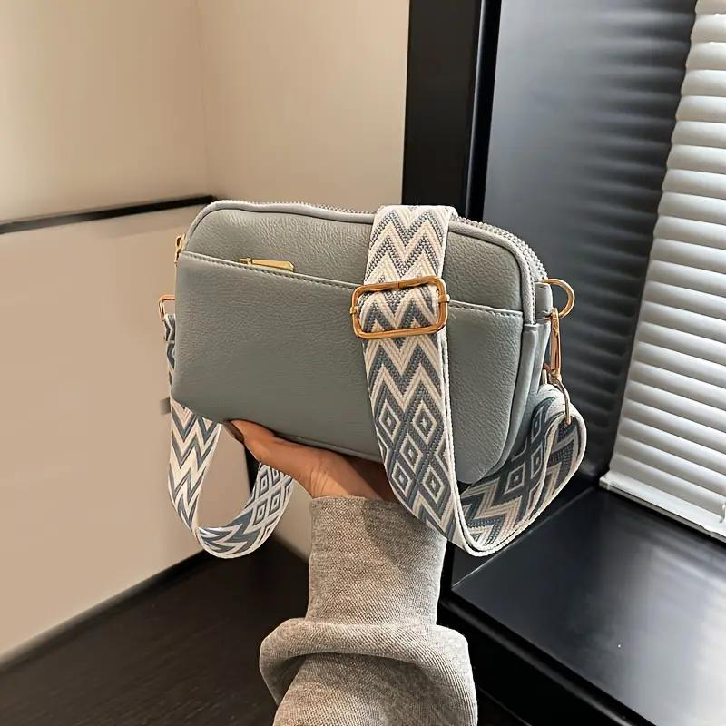 Borsa a tracolla geometrica