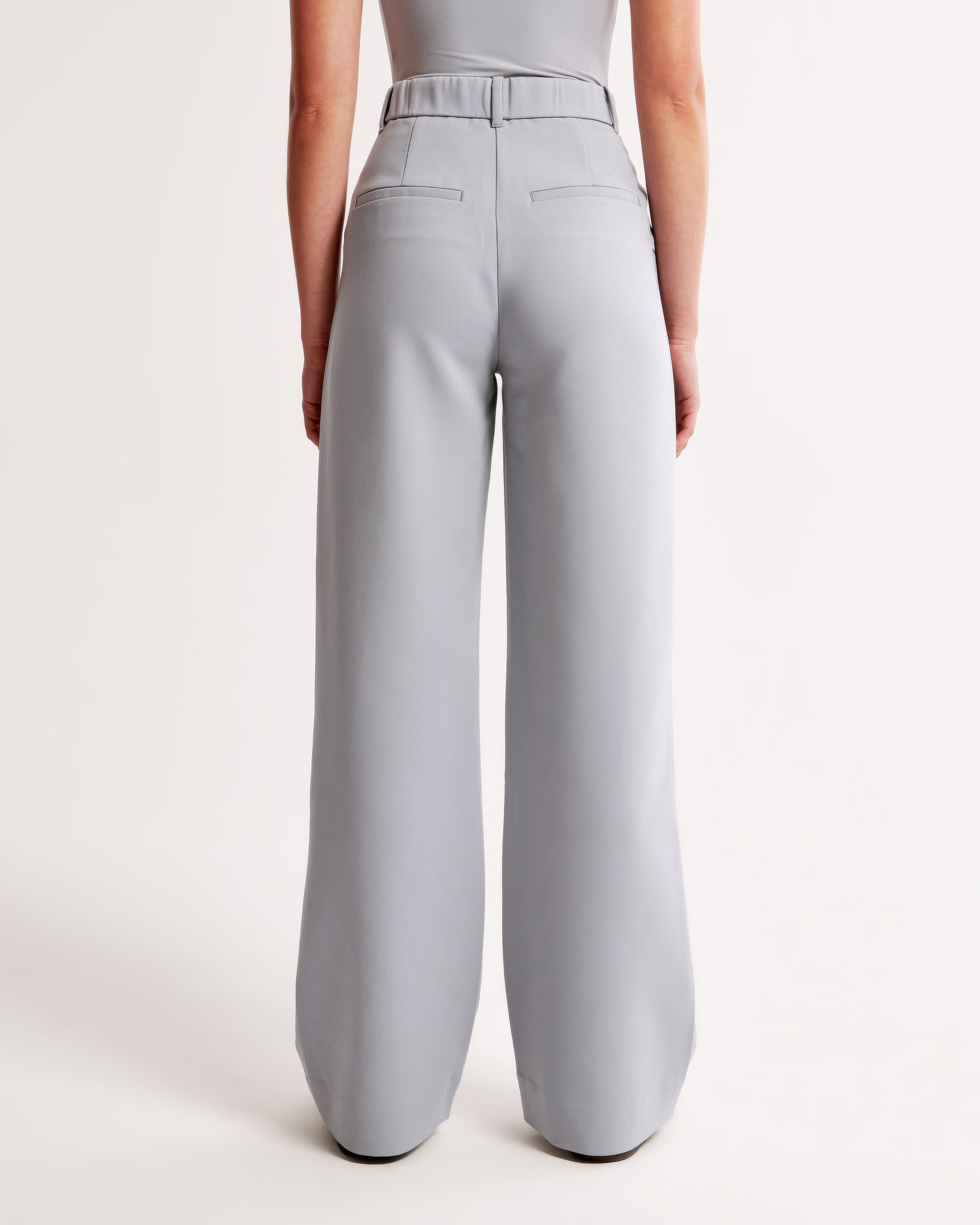 Zara | High Waist Pleated Leg Trousers with Tailored Fit - Image 19