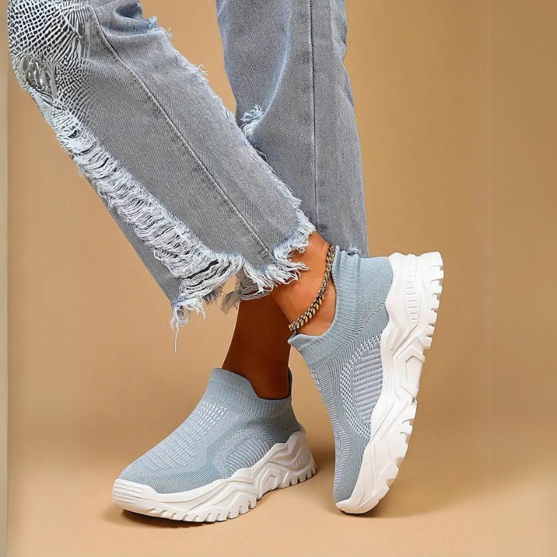 Sneakers Slip-On Knit Traspirante