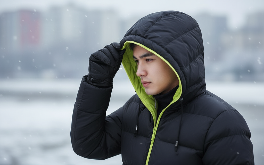 Matteo Invernale Uomo Imbottito Stile Moderno