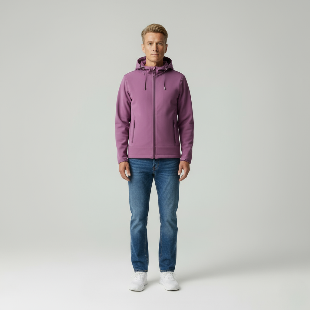 Marco Tecnica Antivento Con Cappuccio Uomo