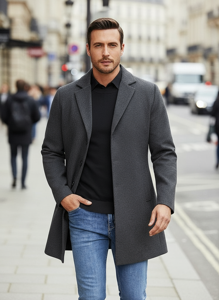 Giovanni Cappotto classico dall'eleganza sofisticata