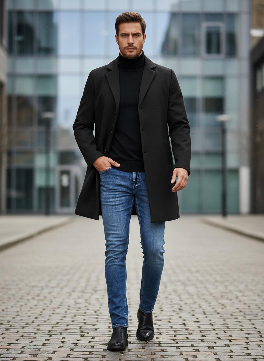 Giovanni Cappotto classico dall'eleganza sofisticata