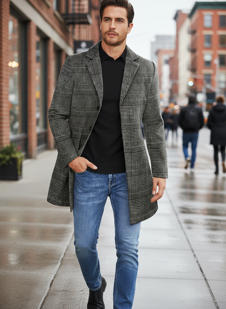 Giovanni Cappotto classico dall'eleganza sofisticata