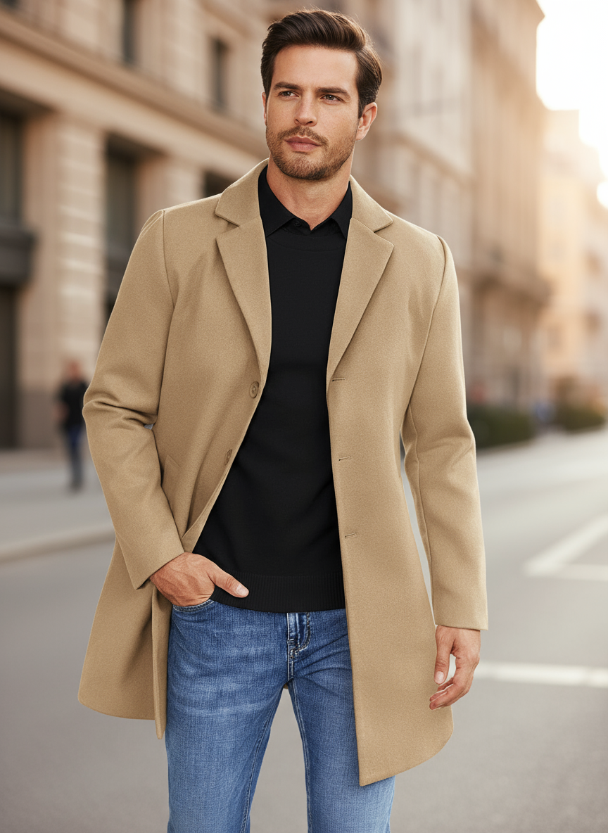 Giovanni Cappotto classico dall'eleganza sofisticata