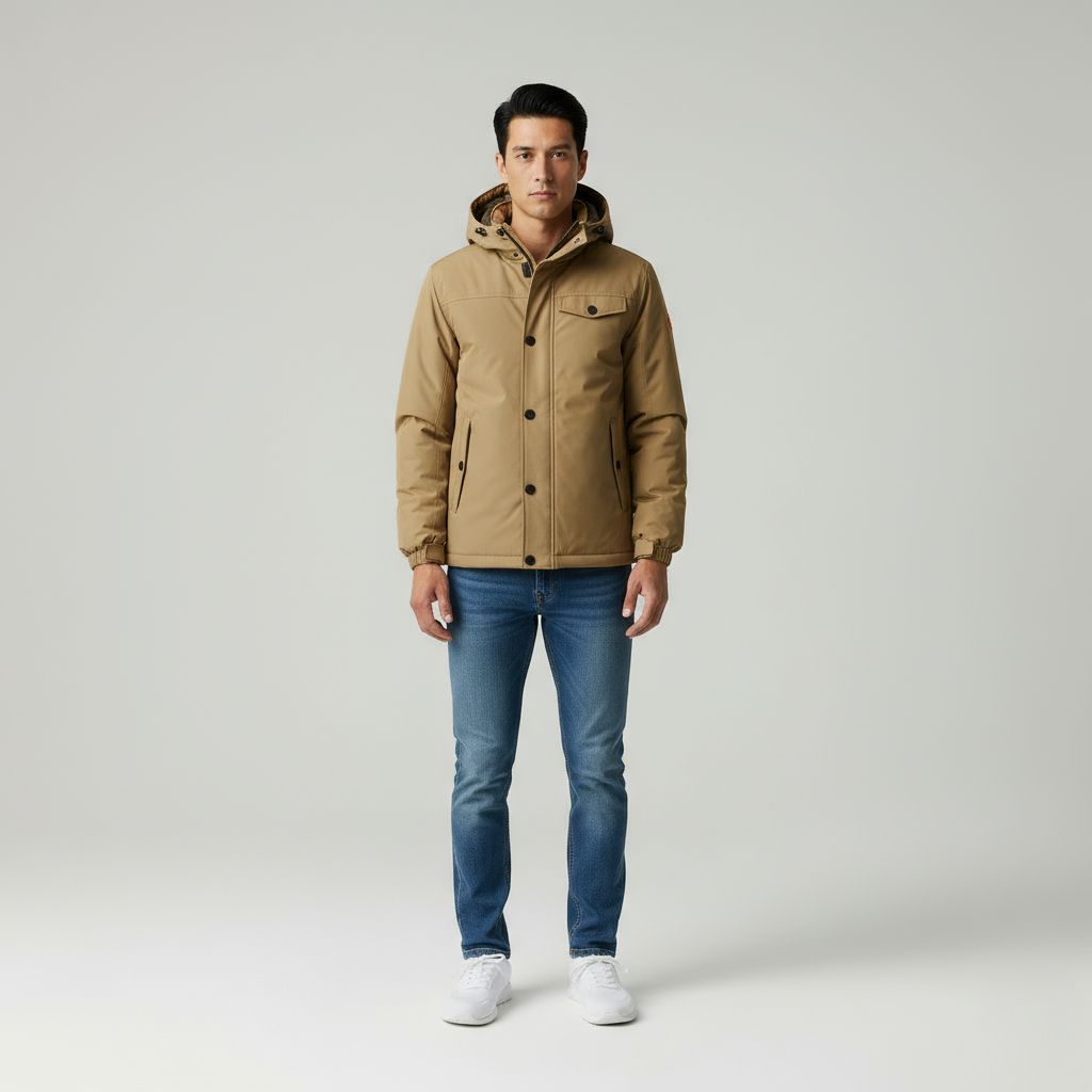 Lorenzo Outdoor Uomo Quick-Dry Tecnica in Stile Chic