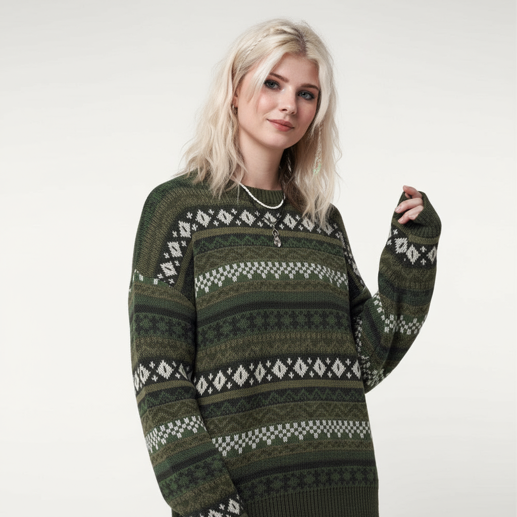 Geometrico in Maglia – Stile Abrielle