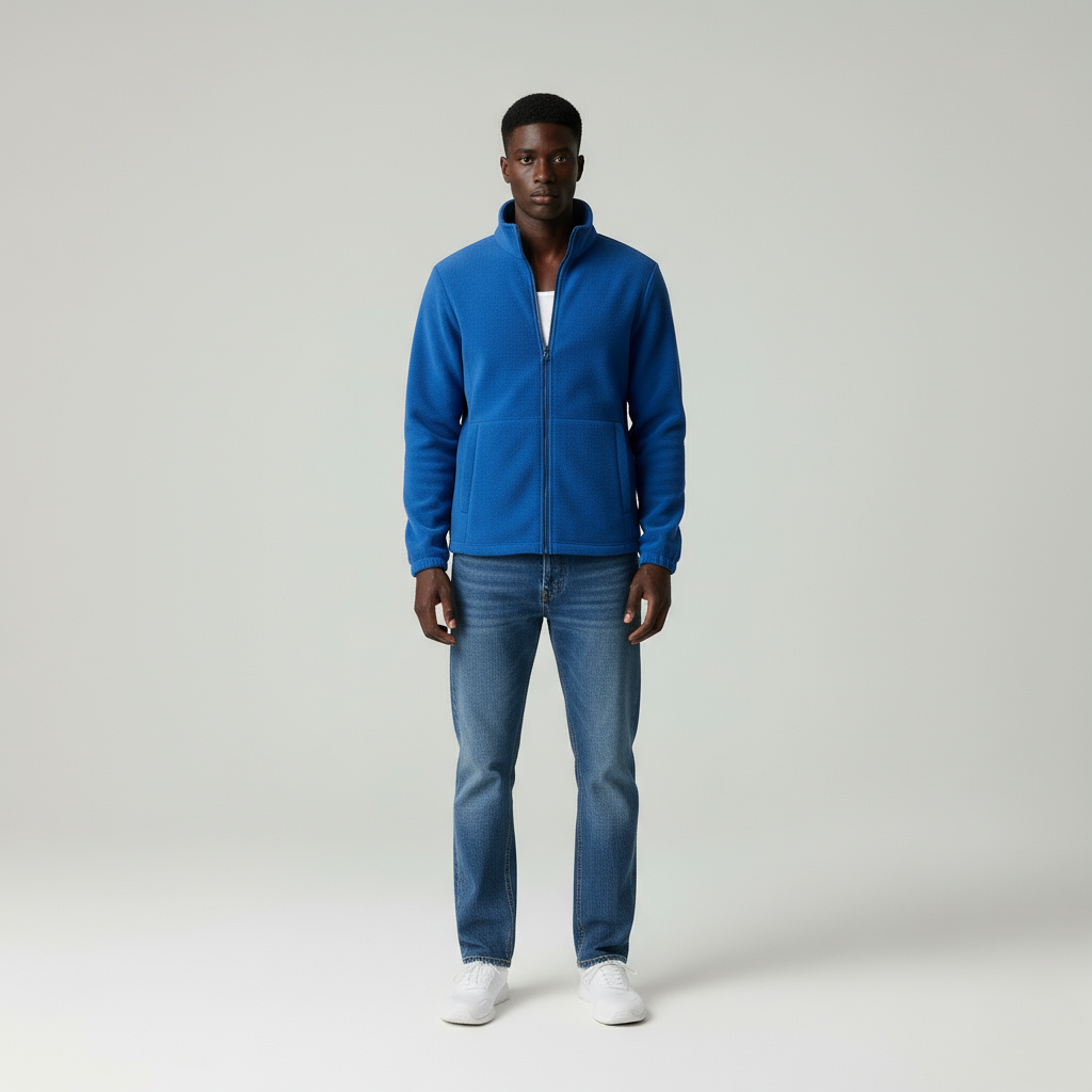 Domenico giacca cardigan in pile traspirante