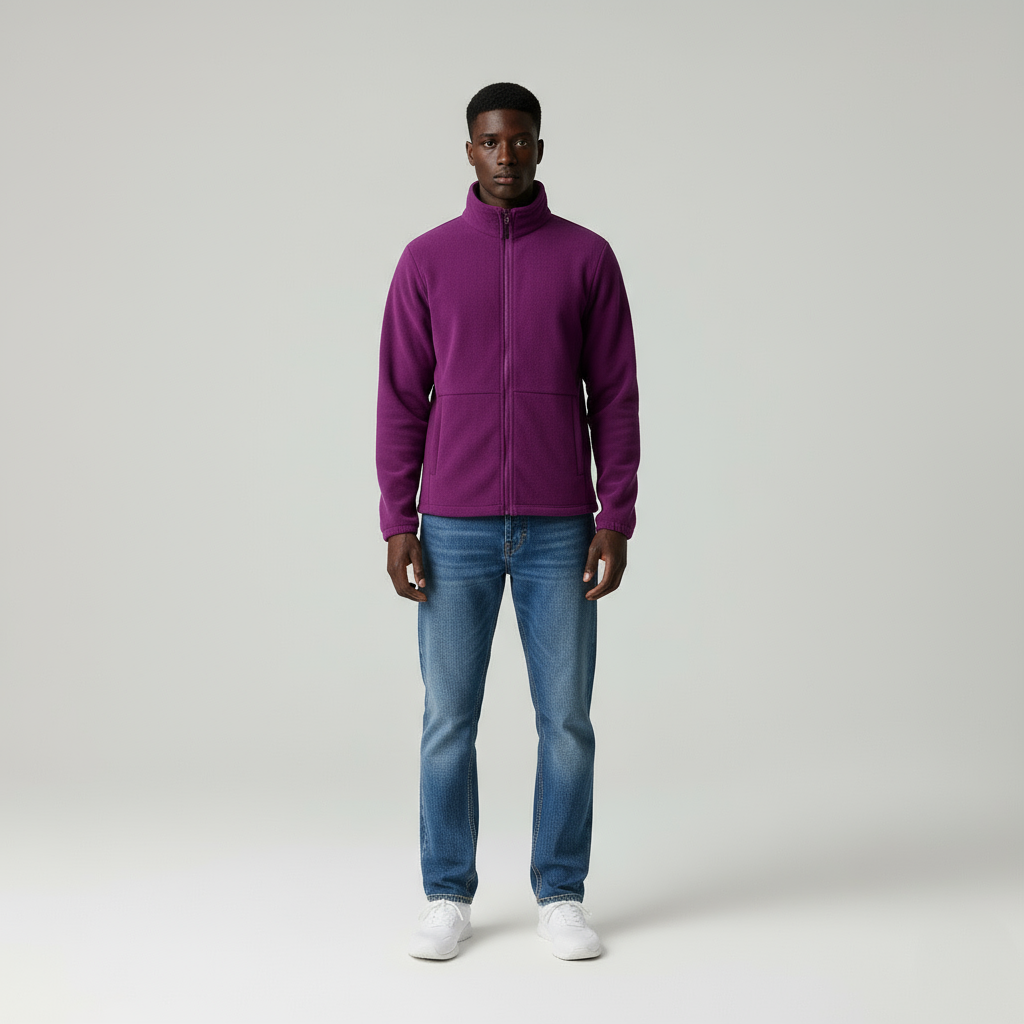 Domenico giacca cardigan in pile traspirante