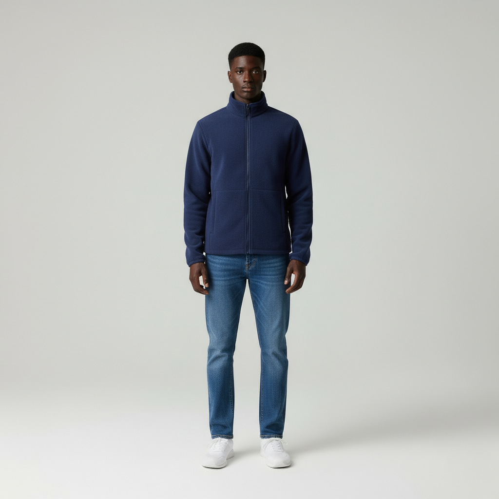 Domenico giacca cardigan in pile traspirante