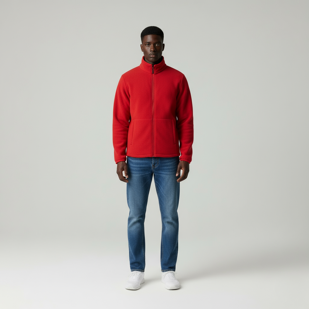 Domenico giacca cardigan in pile traspirante