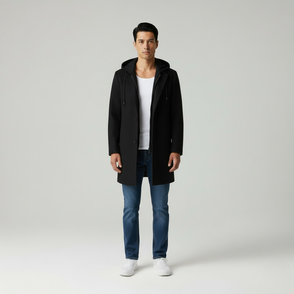 Anton Giacca  con cappuccio staccabile Elegante