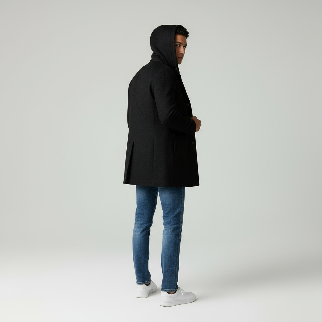 Anton Giacca  con cappuccio staccabile Elegante