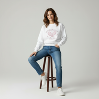 Felpa Girocollo Philothea Ricamo Tennis