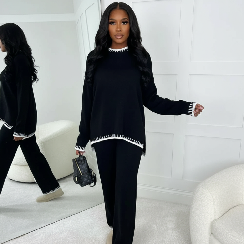 Completo Maglia Anastasia in Viscosa Elegante