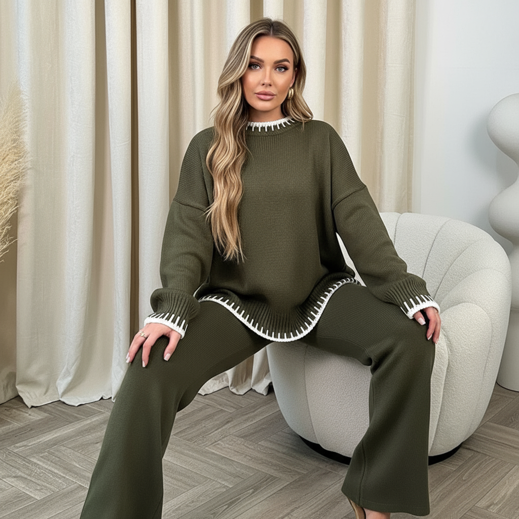 Completo Maglia Anastasia in Viscosa Elegante