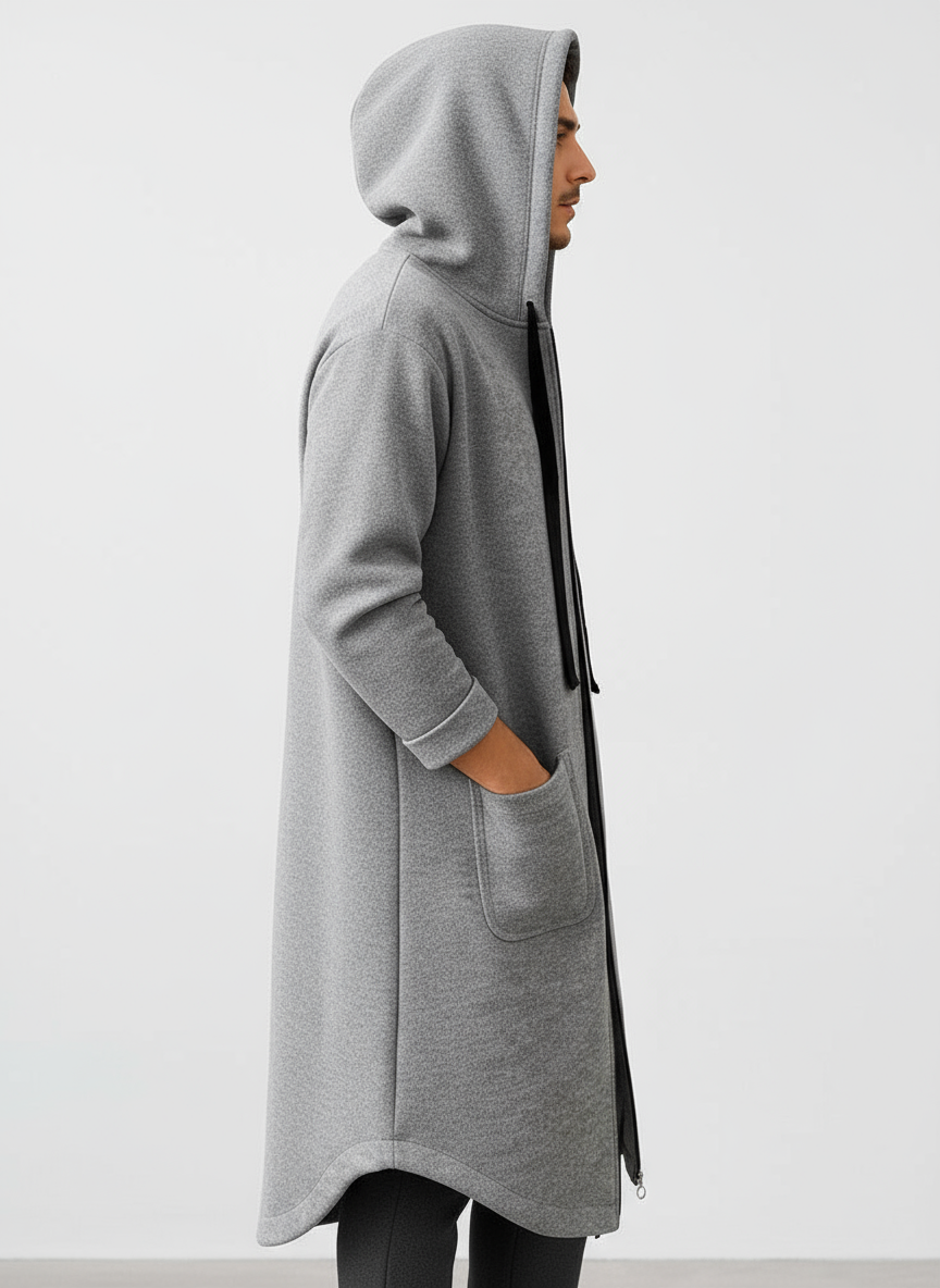 Marc Giacca lunga con cappuccio  in stile moderno