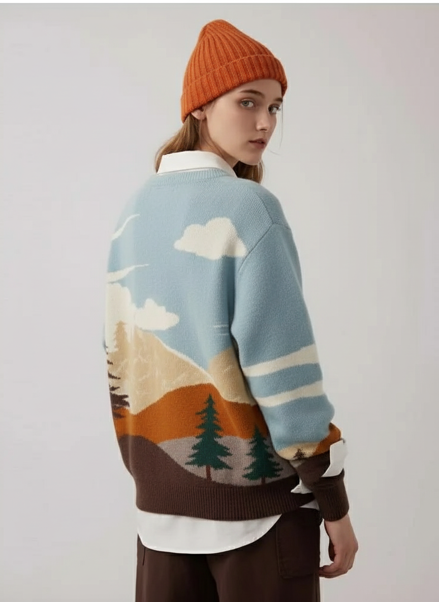 Stile Chic Avventura Orsetto Montagna