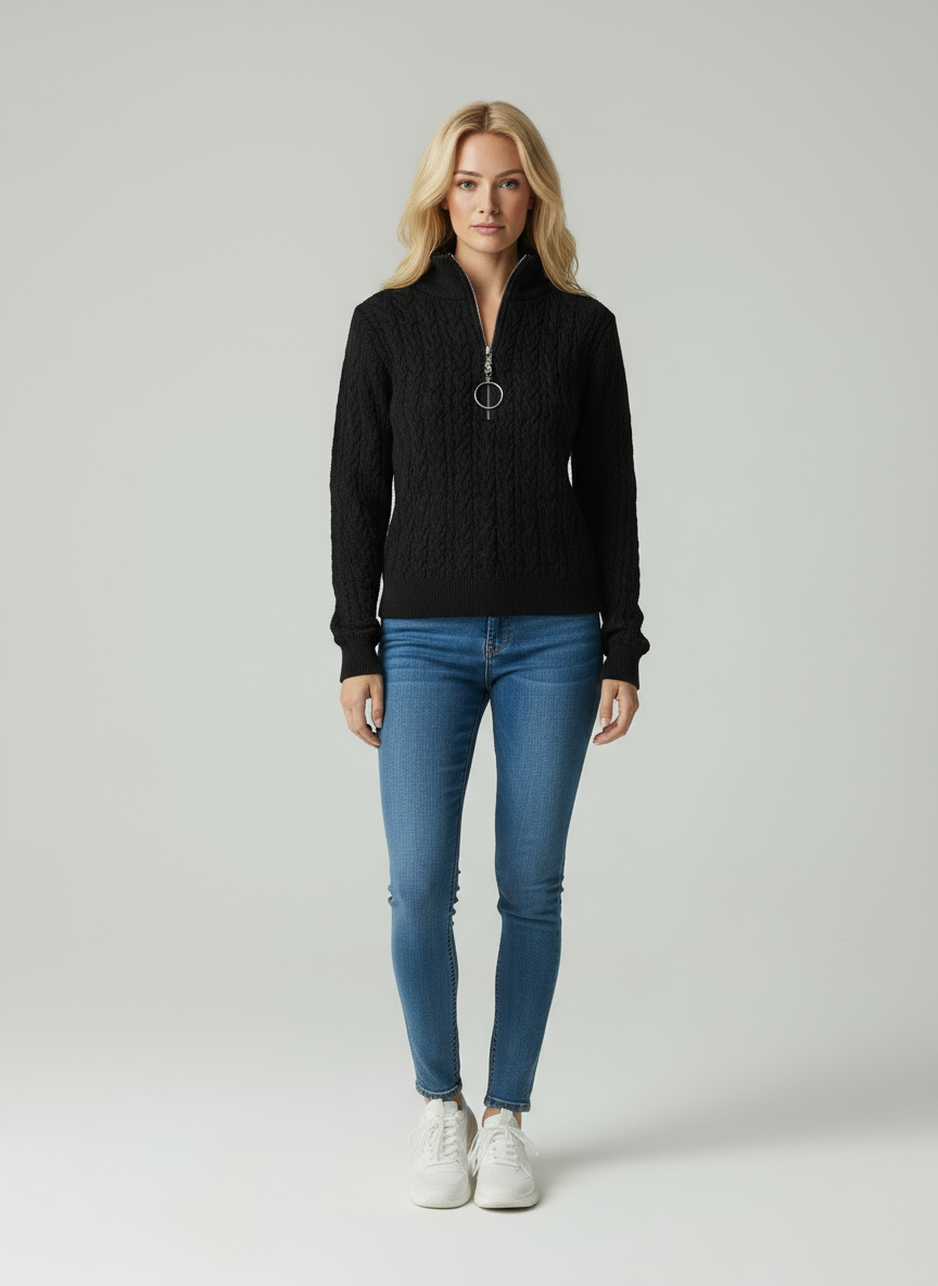 Noemi con Zip – Lavorazione a Treccia