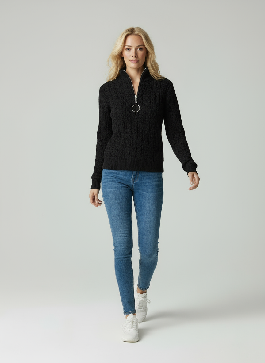 Noemi con Zip – Lavorazione a Treccia