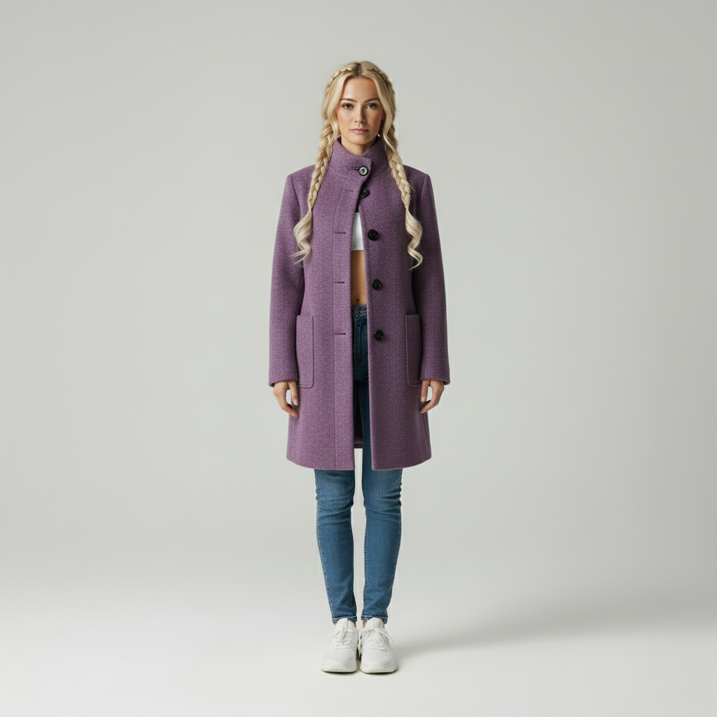 Emma  Elegante Cappotto Invernale Donna