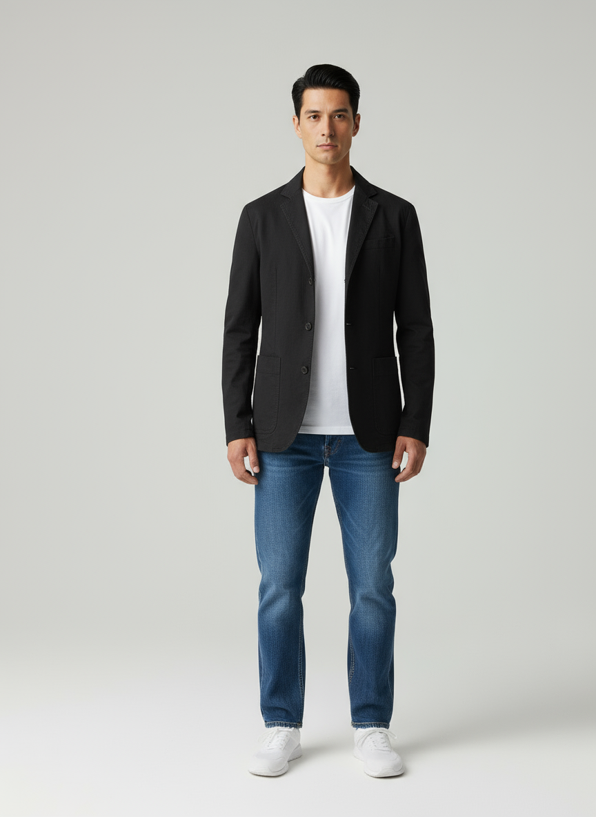 Fabio Blazer in Cotone Stile Moderno e Qualità Duratura Primavera