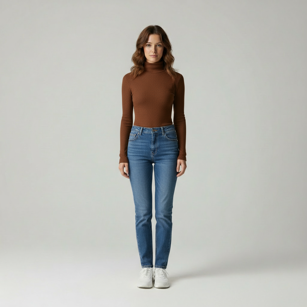 Leona Dolcevita a Coste Morbido ed Elegante