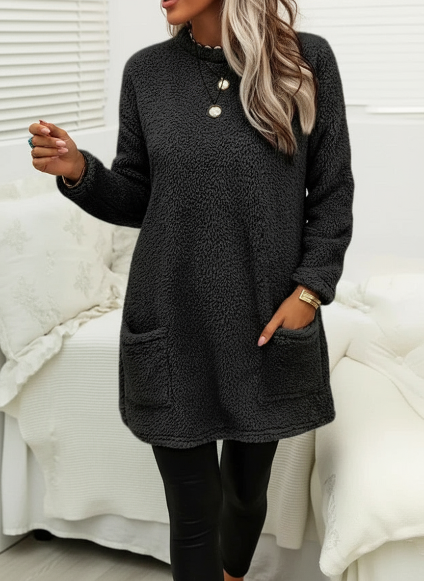 Remie Oversize in Teddy Fleece Morbido