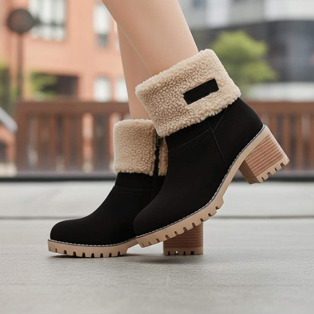 Elena Stivaletti Invernali con Plateau Foderati