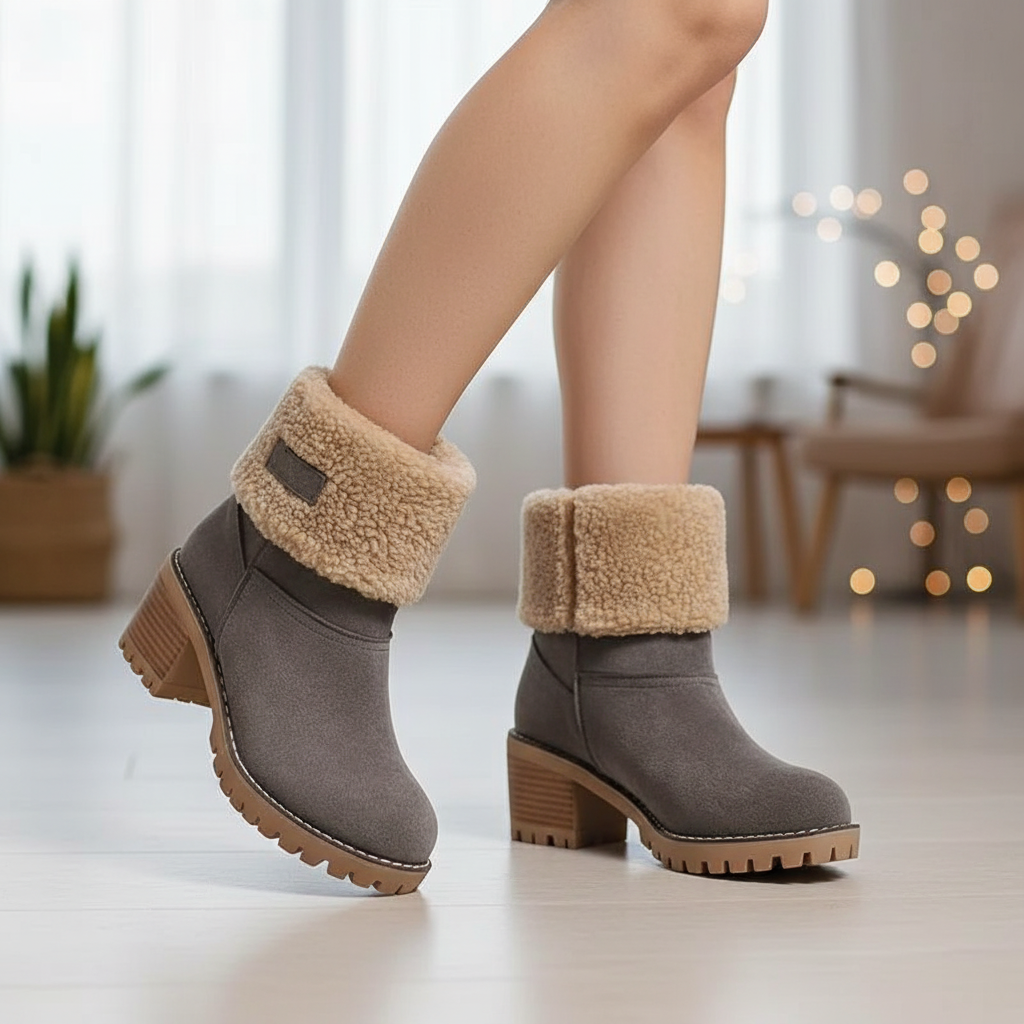 Elena Stivaletti Invernali con Plateau Foderati