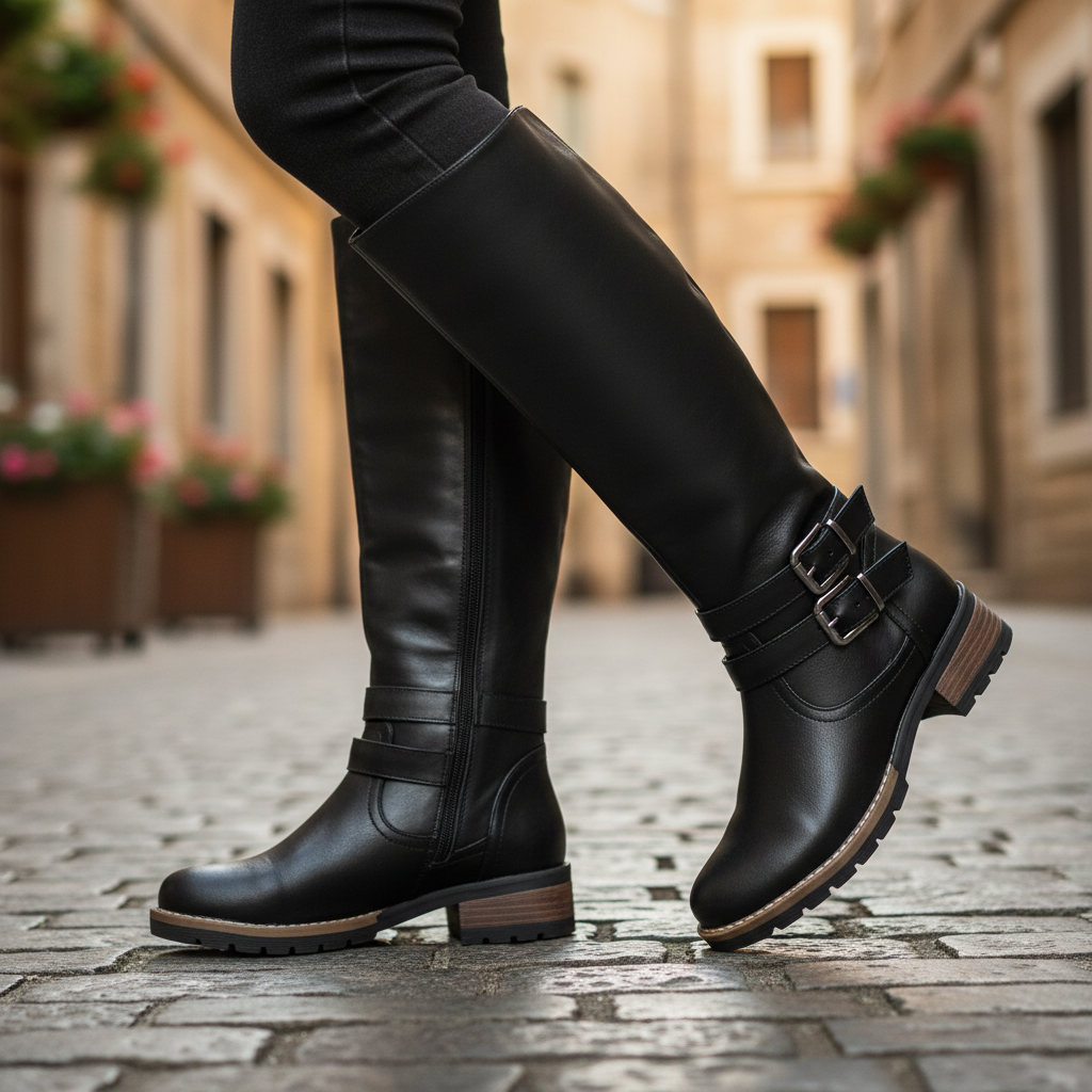 Estella Stivali alti  in elegante ecopelle