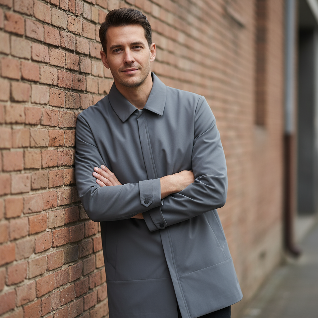 Daniel Trench moderno  con collo con revers