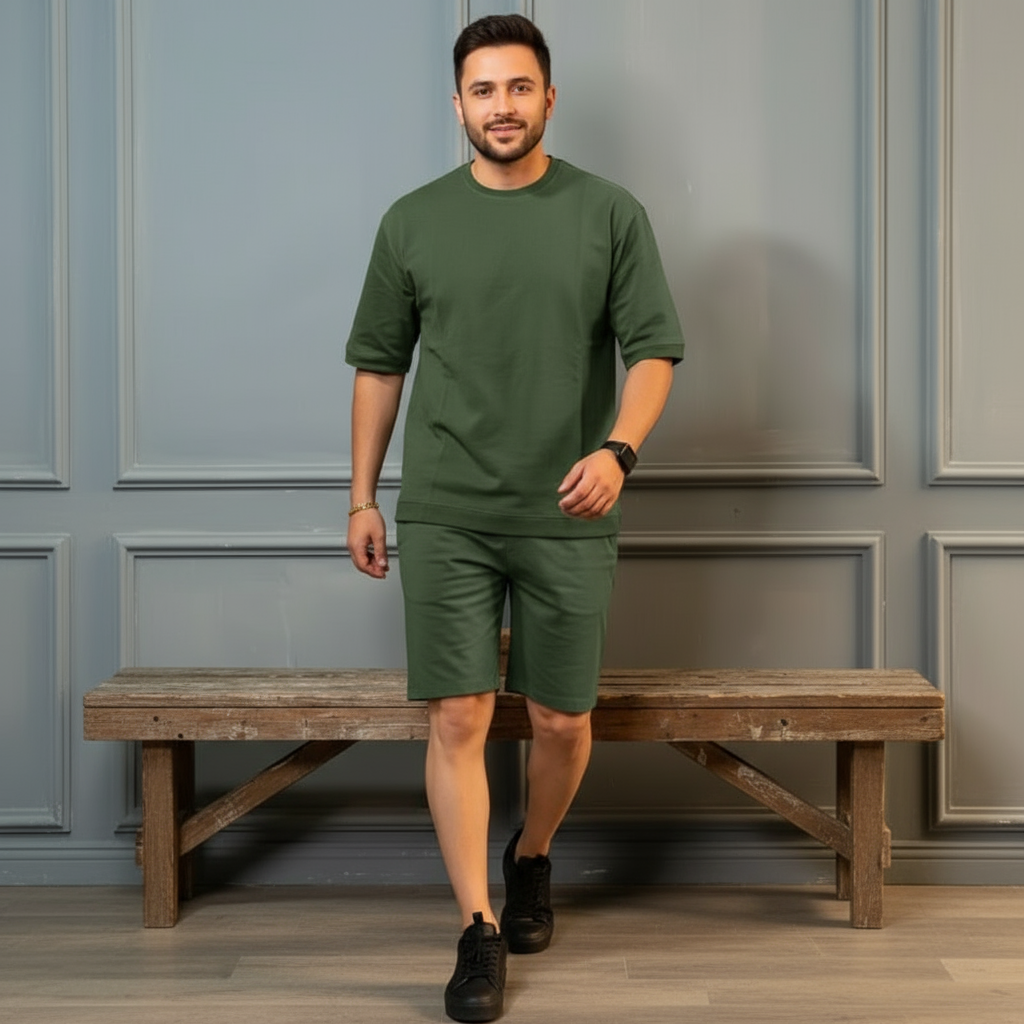 Alessandro Completo Estivo Uomo Cargo: Stile Moderno e Comfort