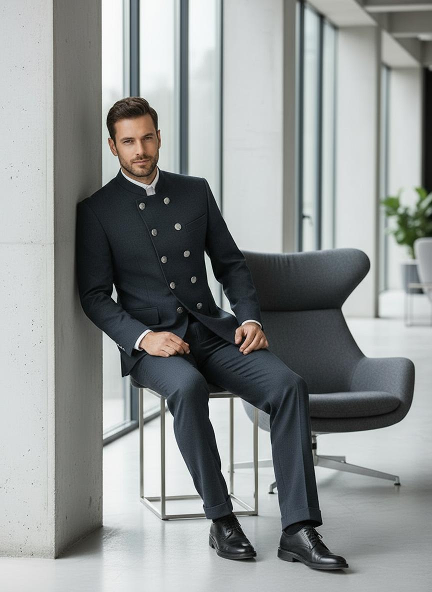 Carlos Completo Sartoriale Doppiopetto Stile Moderno