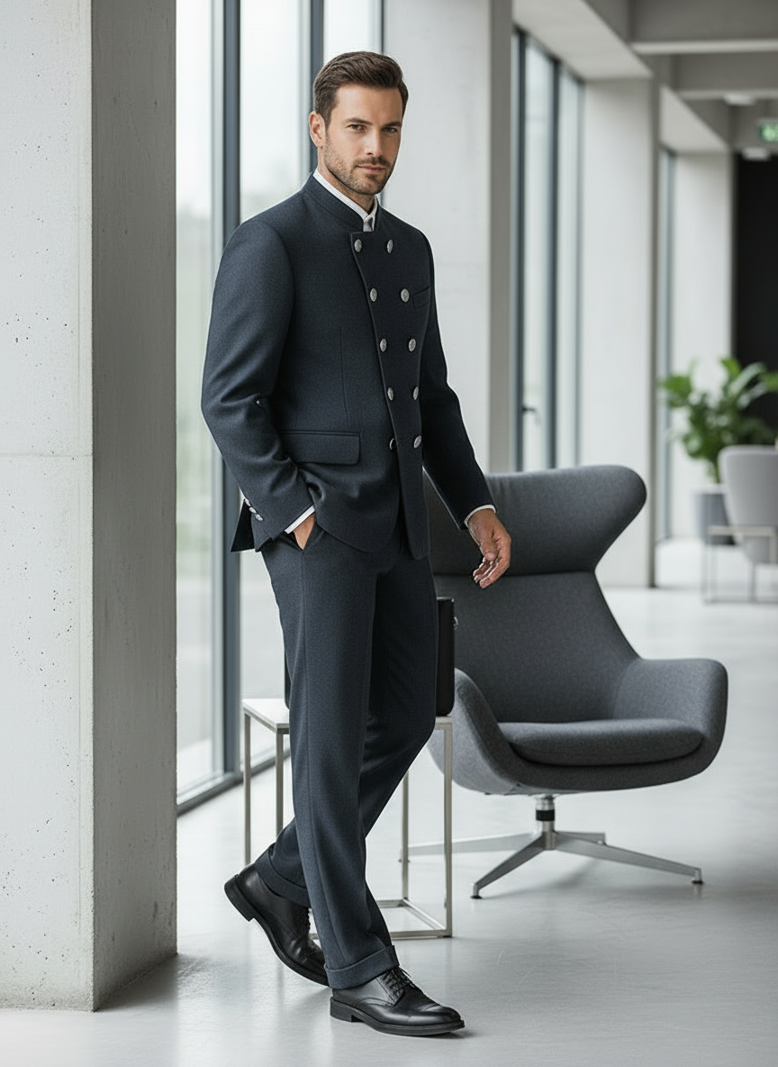 Carlos Completo Sartoriale Doppiopetto Stile Moderno