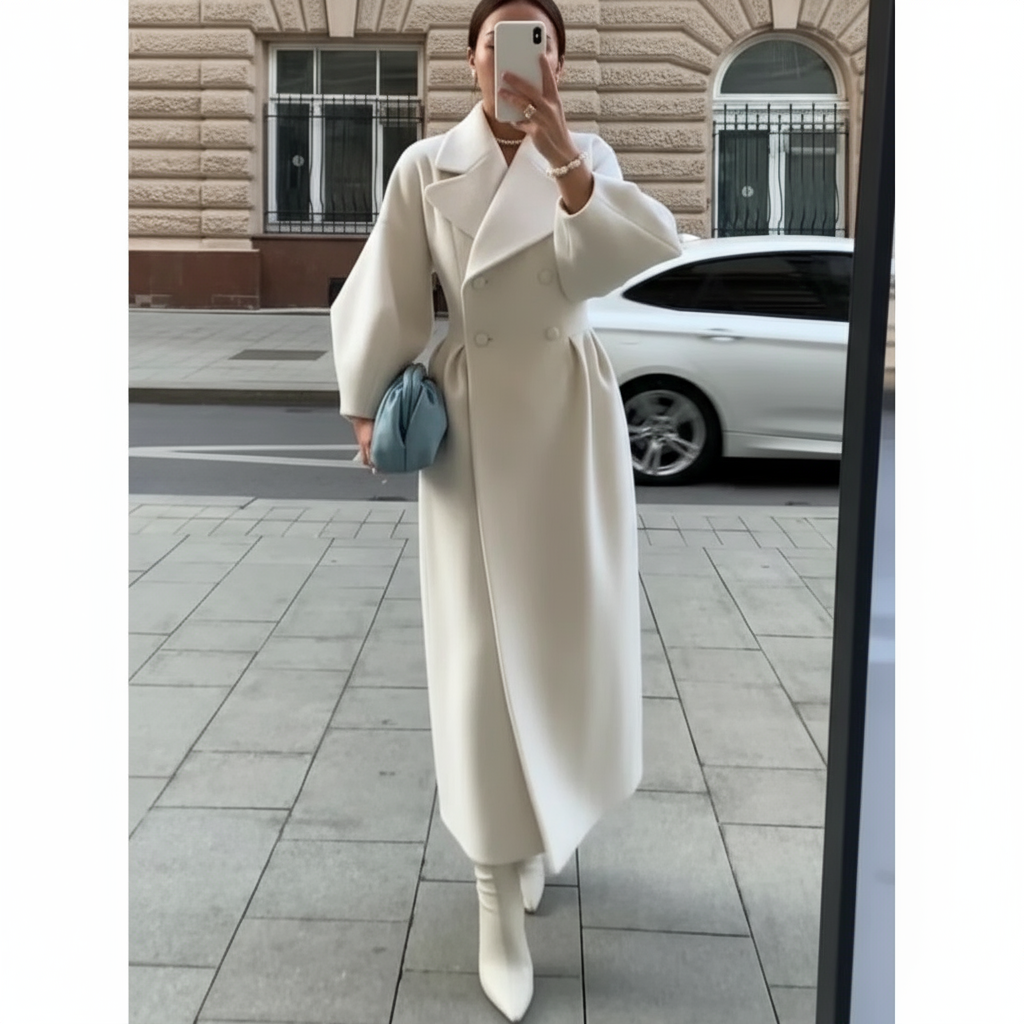 Cappotto Lungo Donna Stile Elegante - Victoria