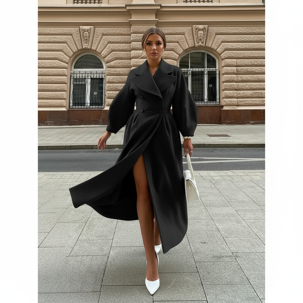 Cappotto Lungo Donna Stile Elegante - Victoria