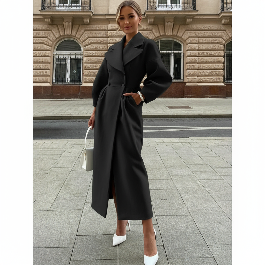 Cappotto Lungo Donna Stile Elegante - Victoria