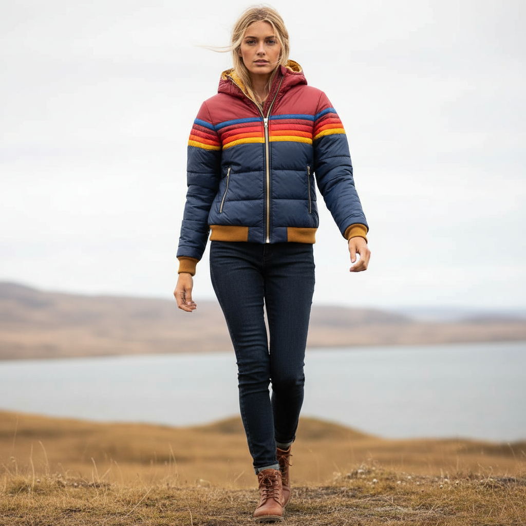 Piumino Bomber Donna Isabella - Stile Retro