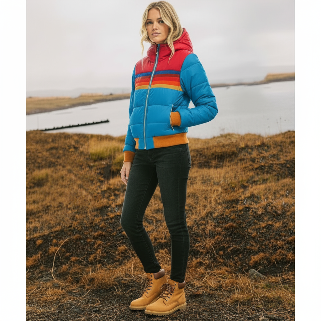 Piumino Bomber Donna Isabella - Stile Retro