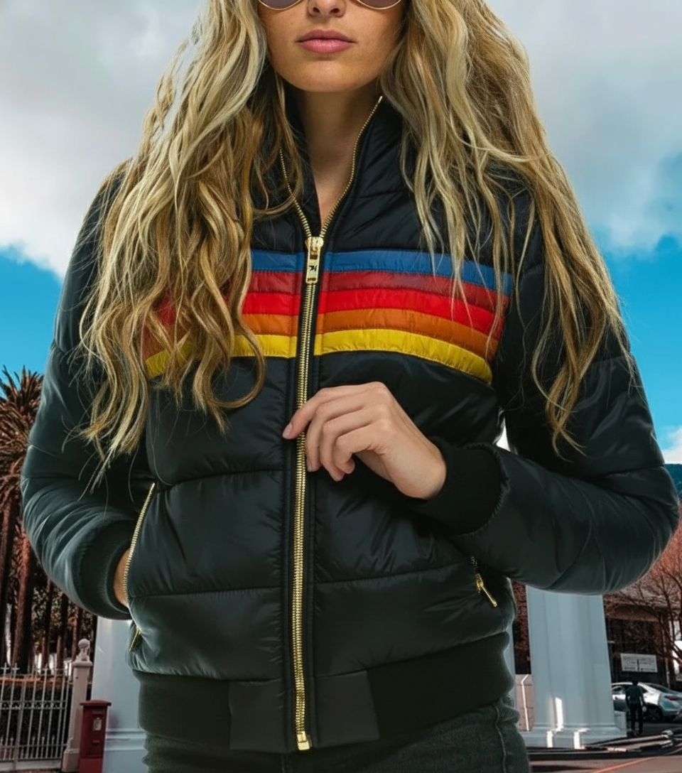 Piumino Bomber Donna Isabella - Stile Retro