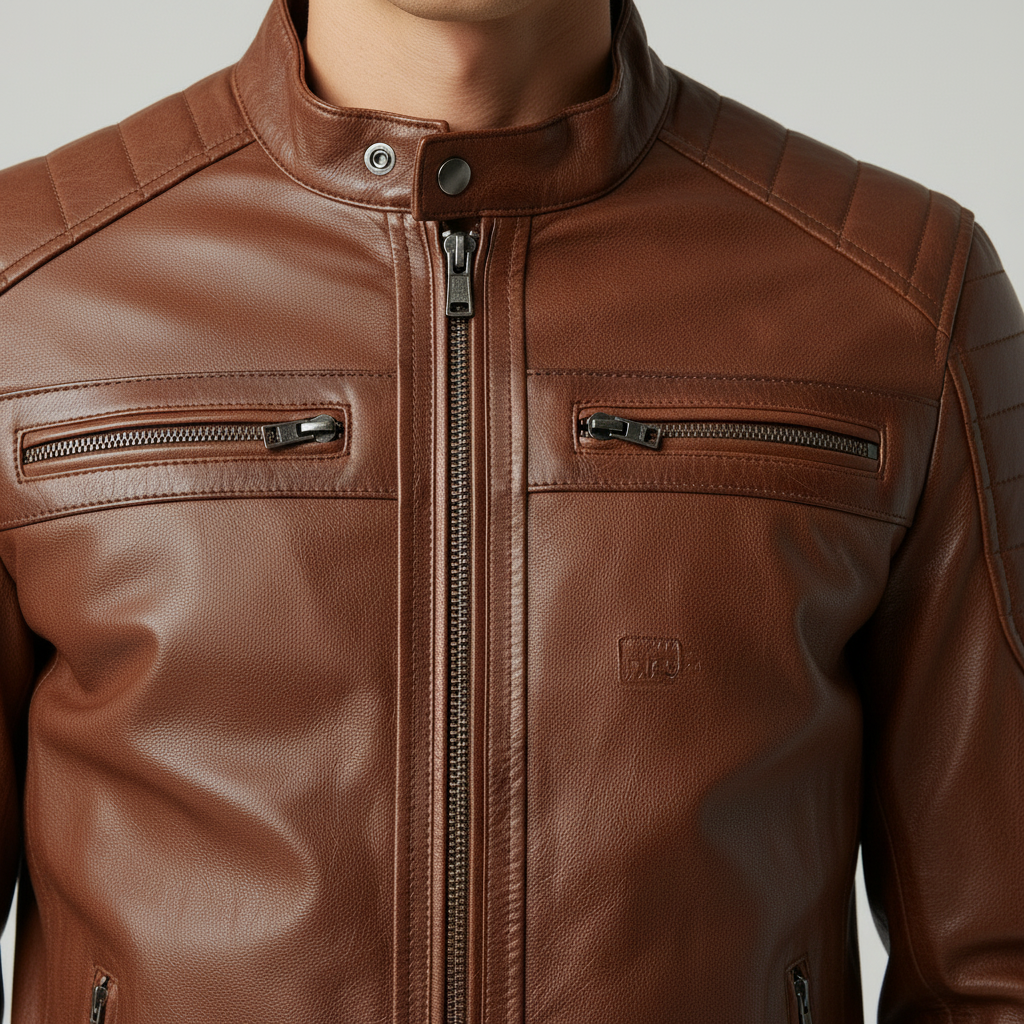 Luke Giacca Biker Stile Audace Ecopelle Versatile Autunno