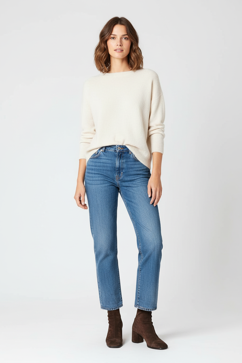 Stivaletti in Pelle Scamosciata | Design Contemporaneo | Donna