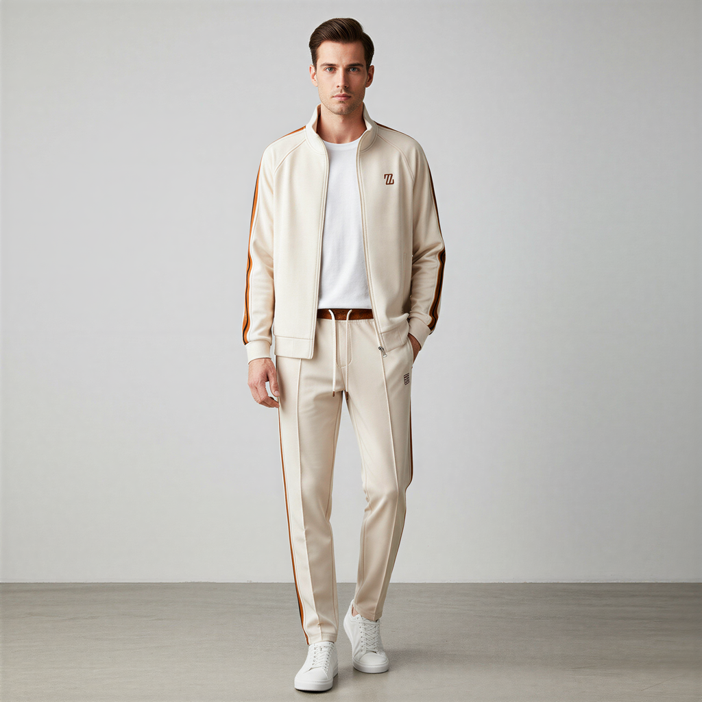 Raymond Completo Sportivo Uomo | Bomber a Righe | Casual & Active