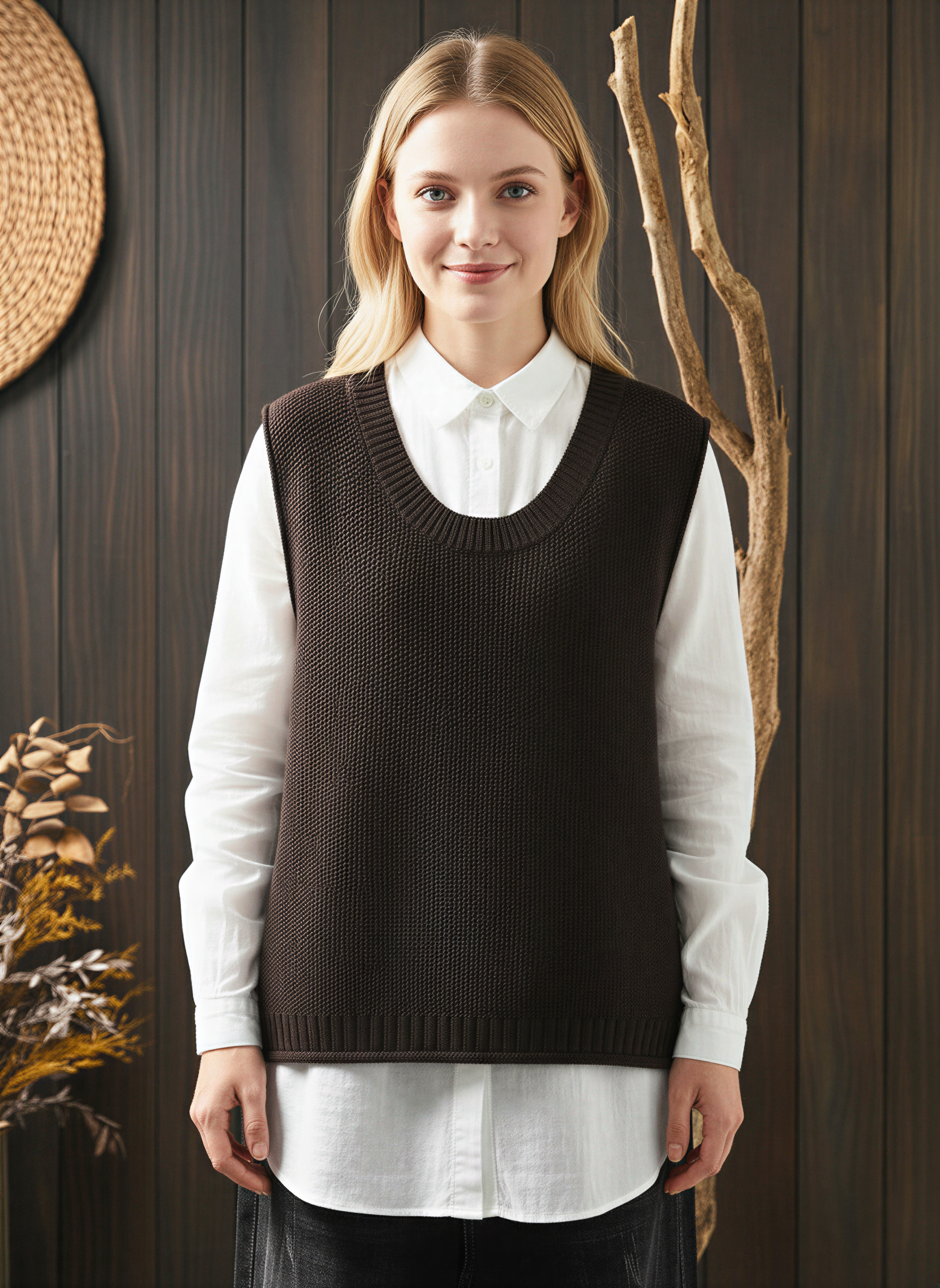 Set Camicia e Gilet | Stile Stratificato | Autunno